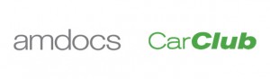 Amdocs and Car Club logos