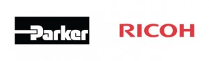 Parker Hannifin and Ricoh logos